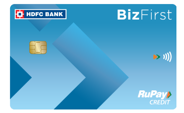 HDFC RuPay BizFirst Business Credit Card