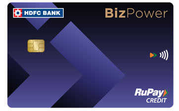 HDFC RuPay BizPower Business Credit Card